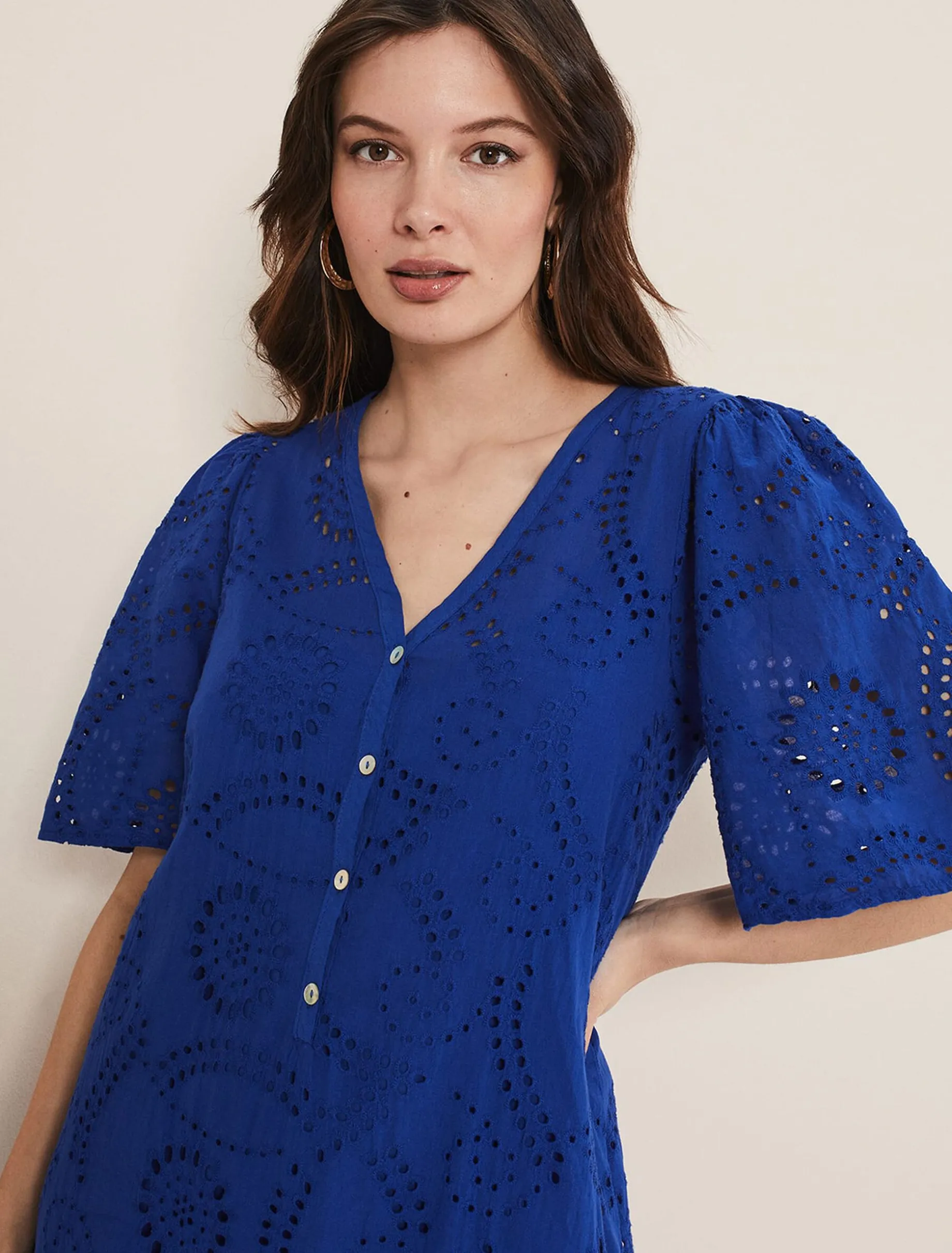 Meleri Broderie Dress