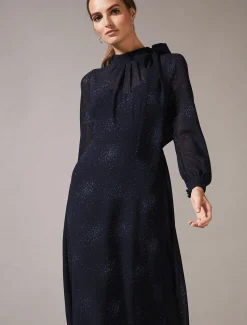 Melina Tie Maxi Dress