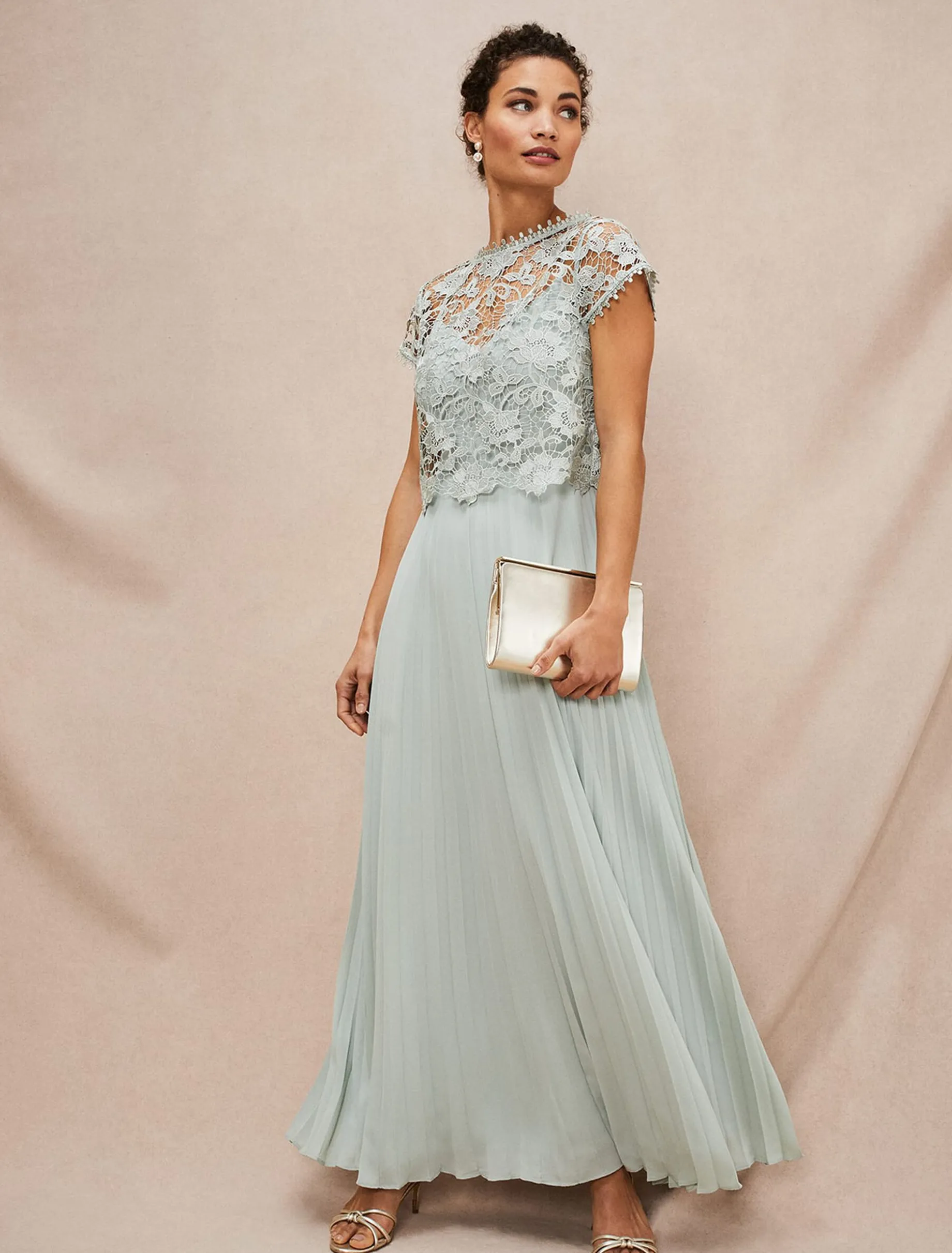 Michelle Double Layer Maxi Dress