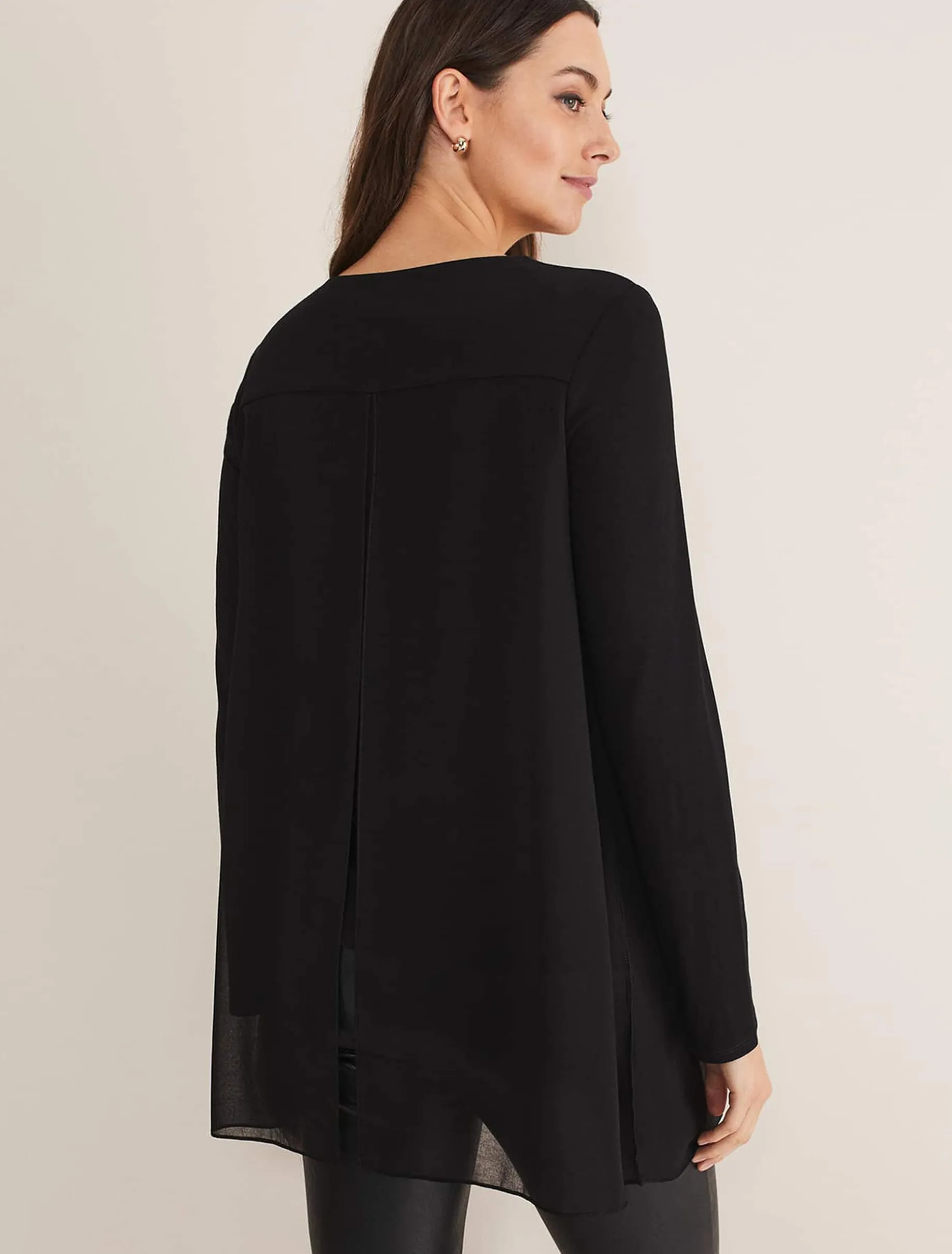 Mika Double Layer Longline Top