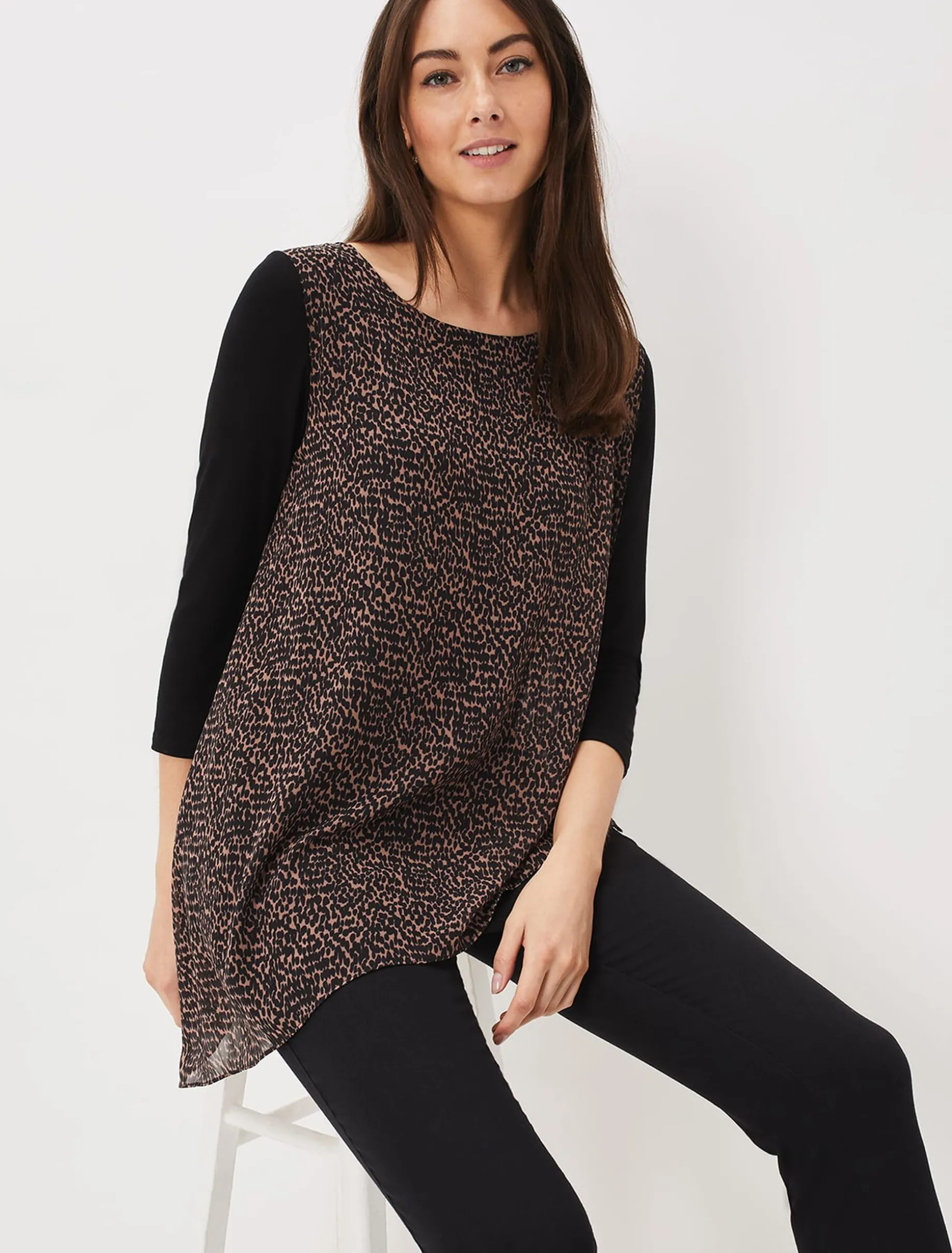 Mika Printed Penele Top