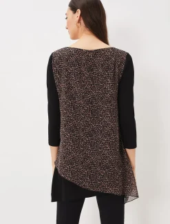 Mika Printed Penele Top