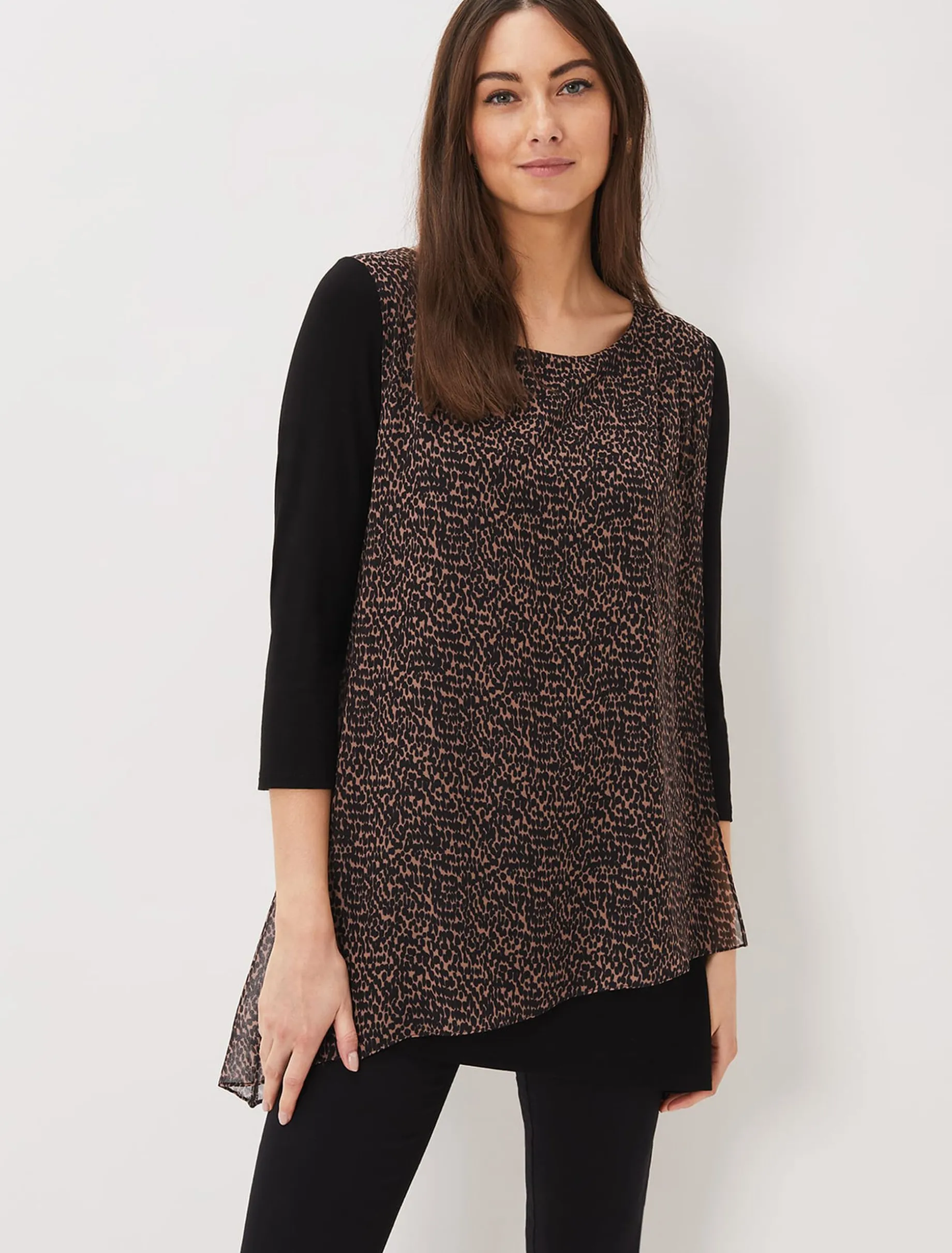 Mika Printed Penele Top