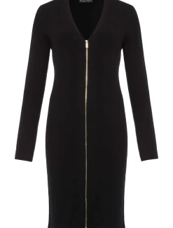 Milla Multiway Zip Ribbed Tunic Dress