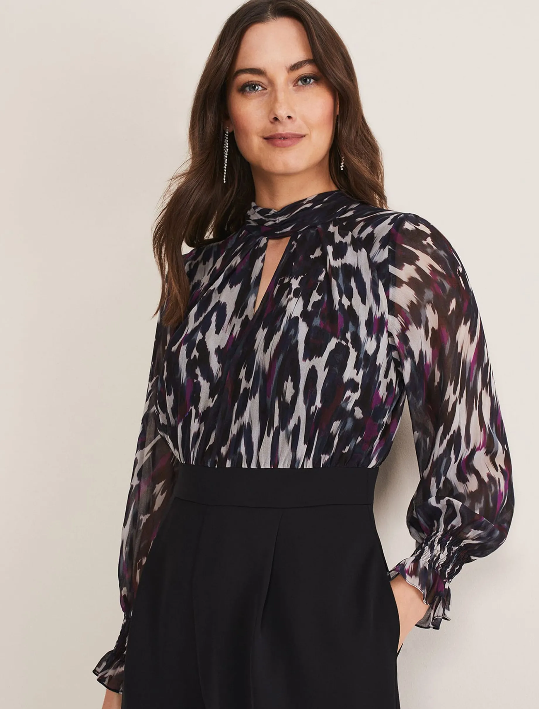 Millicent Print Jumpsuit