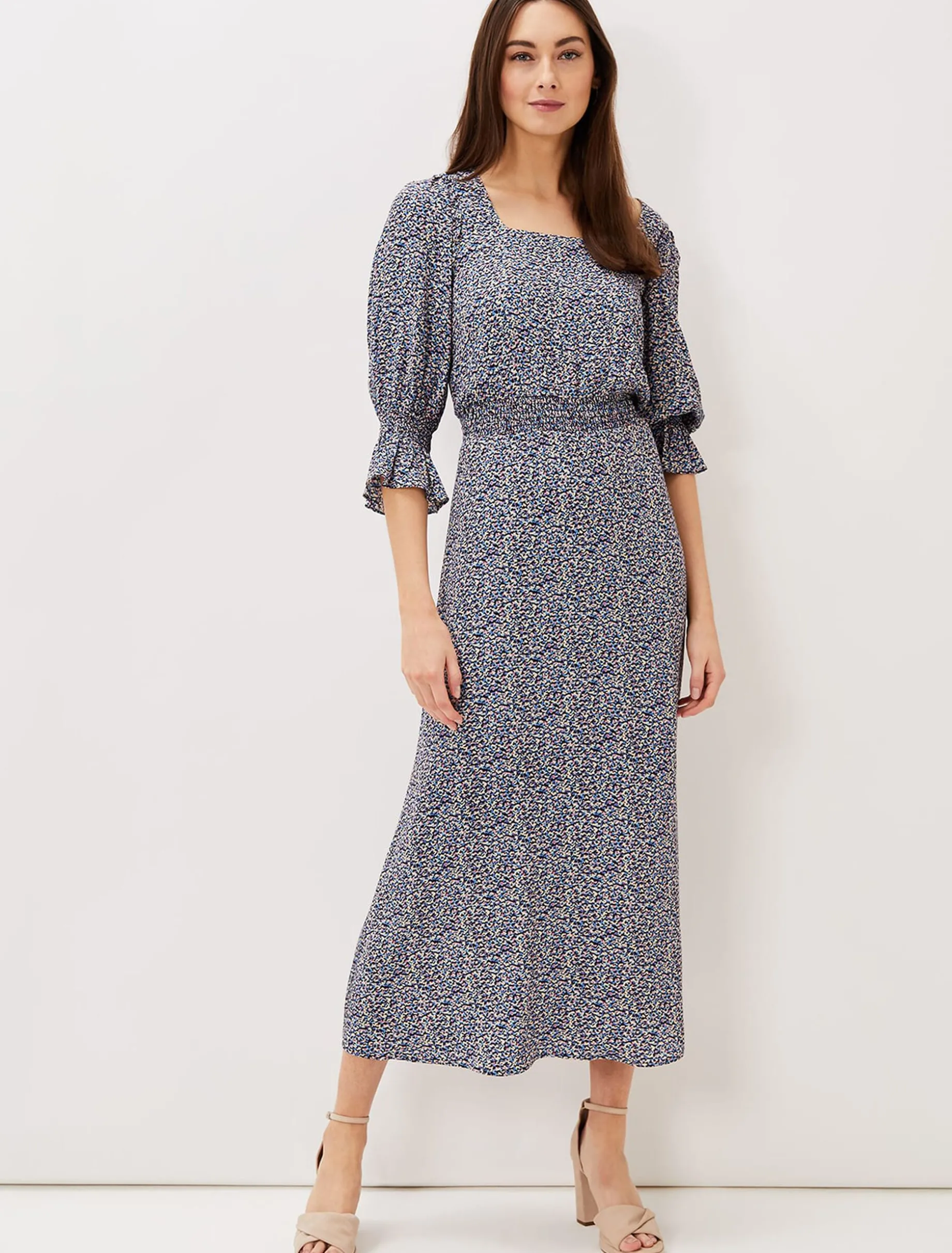 Millie Ditsy Print Dress