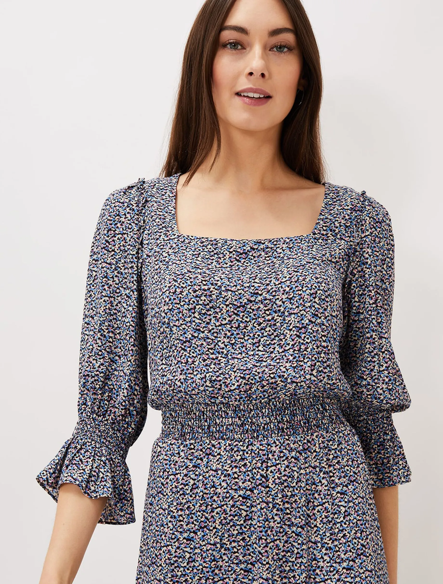 Millie Ditsy Print Dress