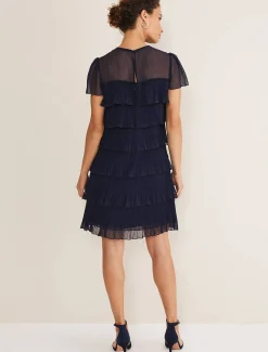 Mimi Pleated Mini Dress