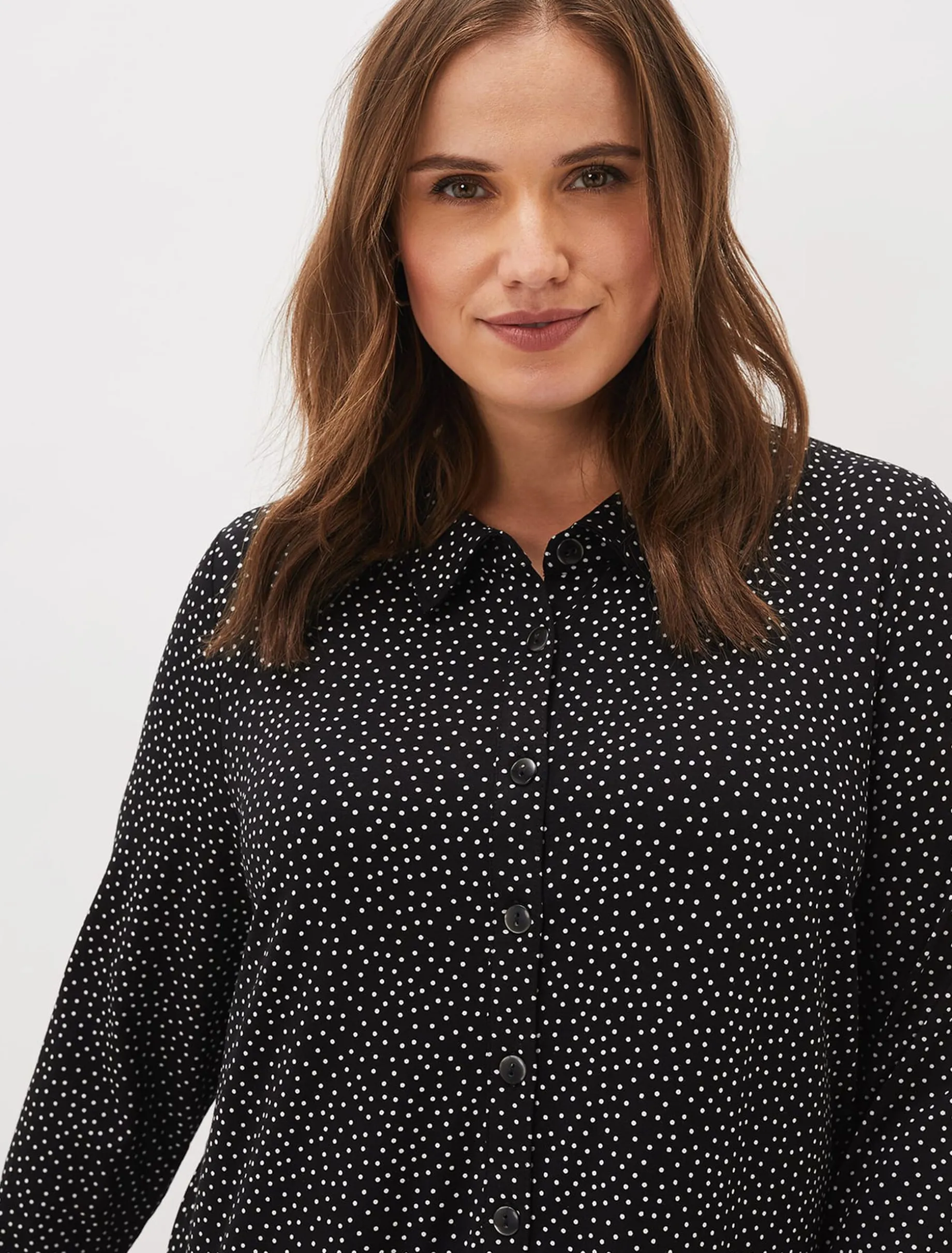 Mina Spot Jersey Dress