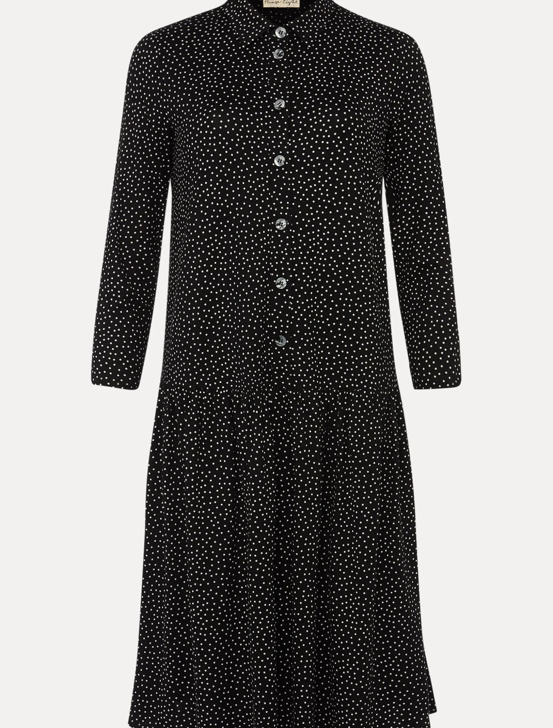 Mina Spot Jersey Dress