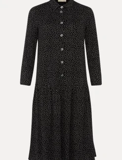 Mina Spot Print Shirt Dress