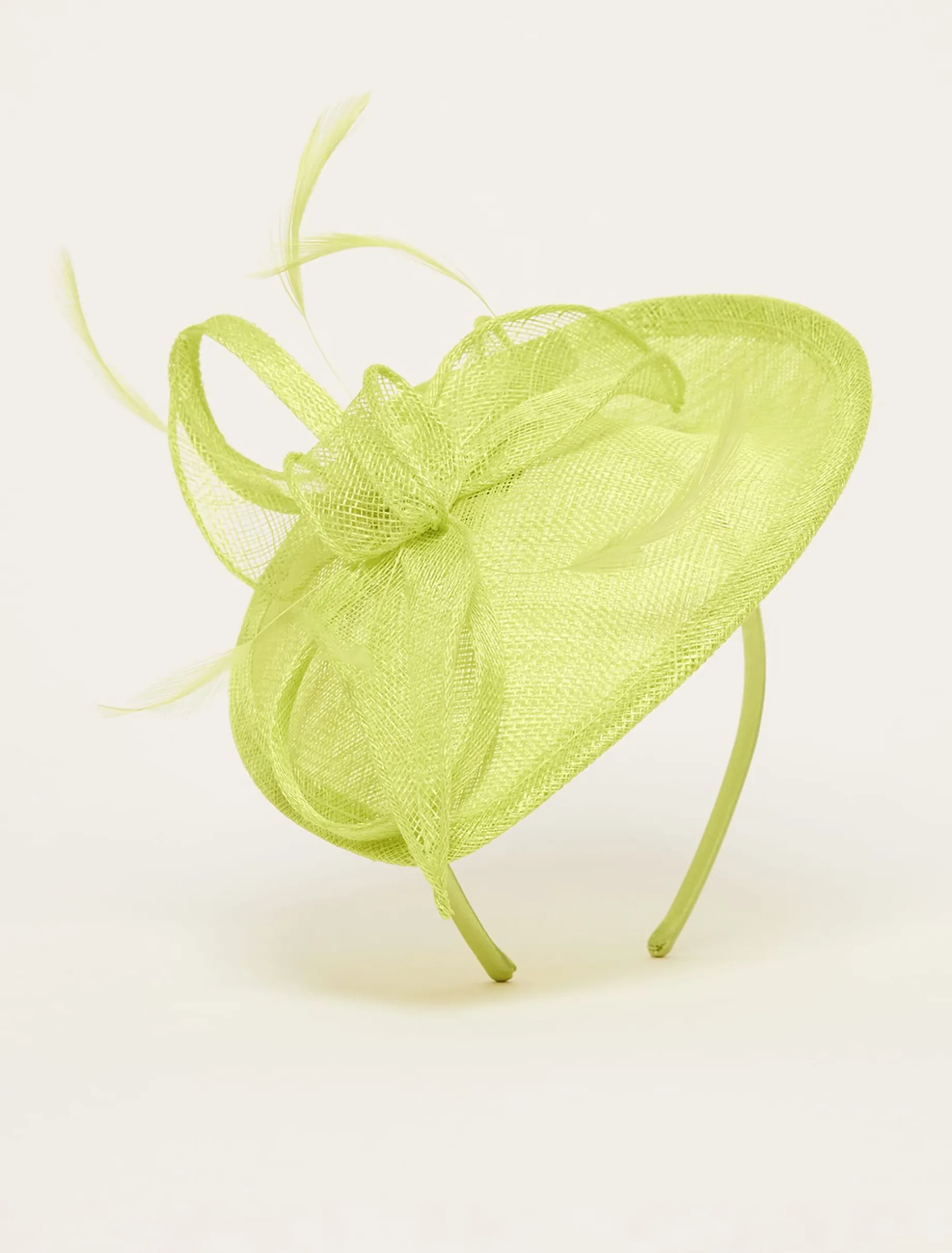 Mini Oval Disc Fascinator