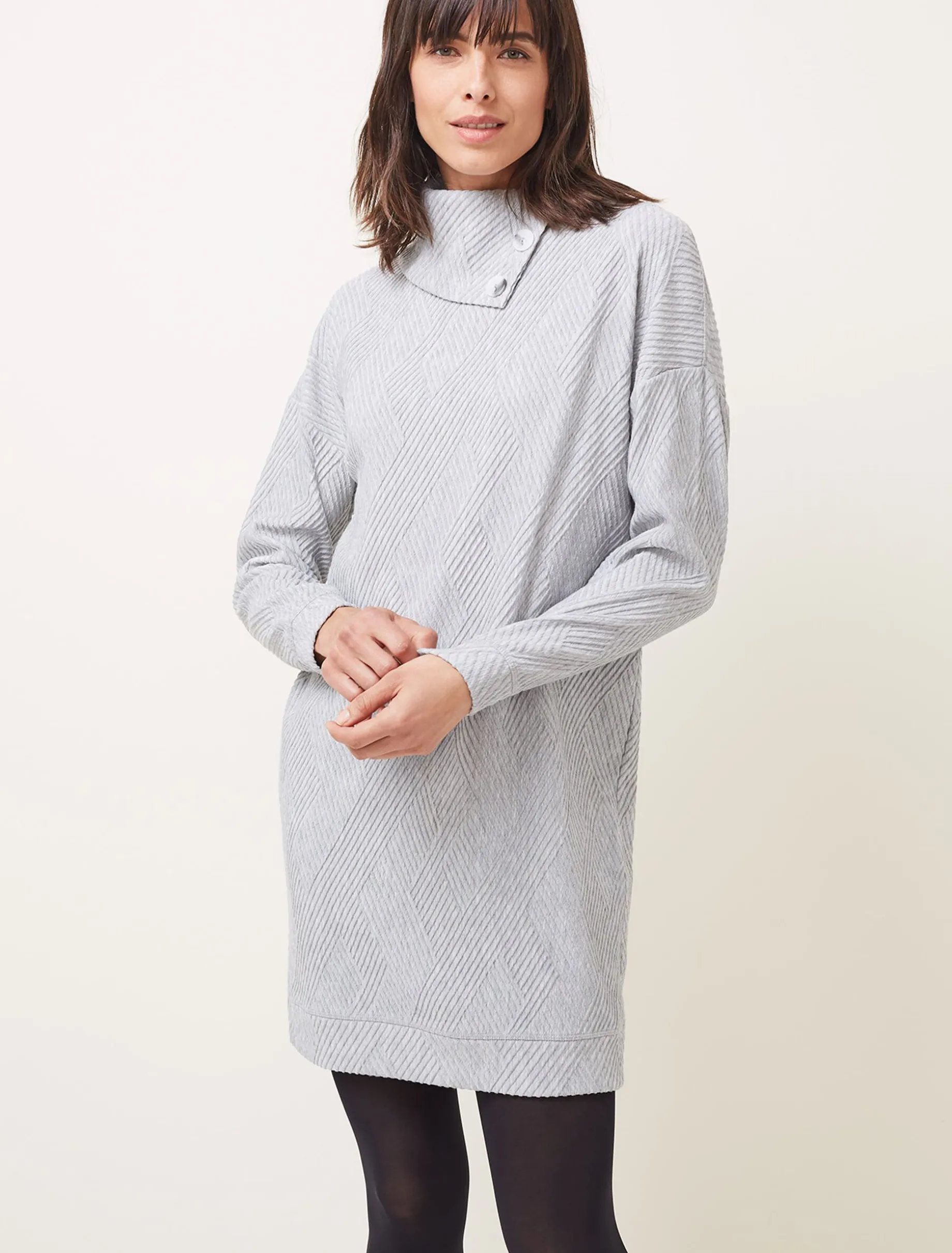 Minnia Textured Tunic Dress