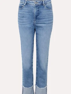 Mirabel Straight Leg Deep Turn Up Jeans