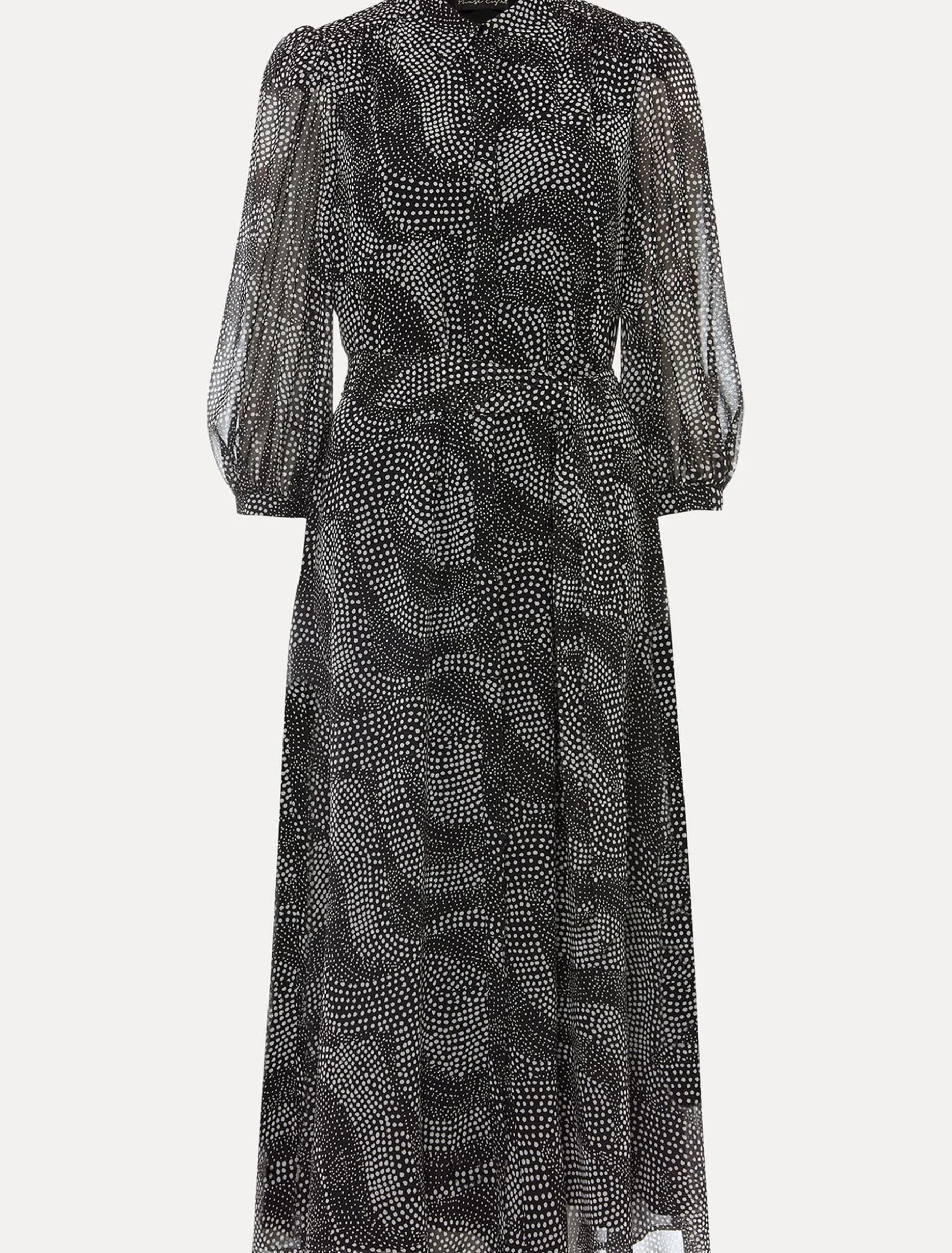 Miriam Chiffon Shirt Midi Dress