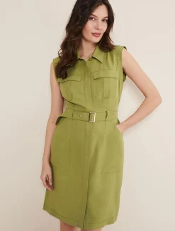 Miruna Utility Shift Dress