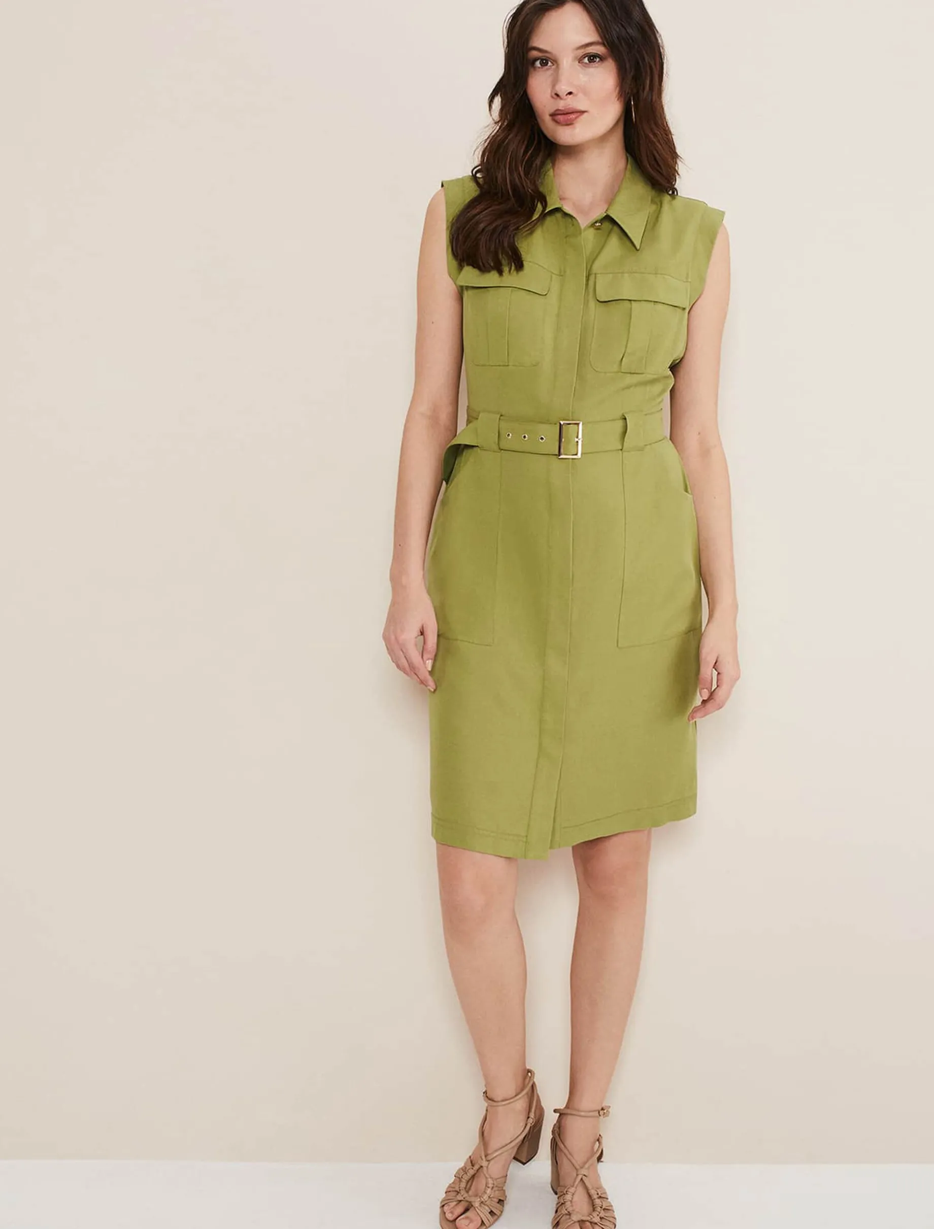 Miruna Utility Shift Dress