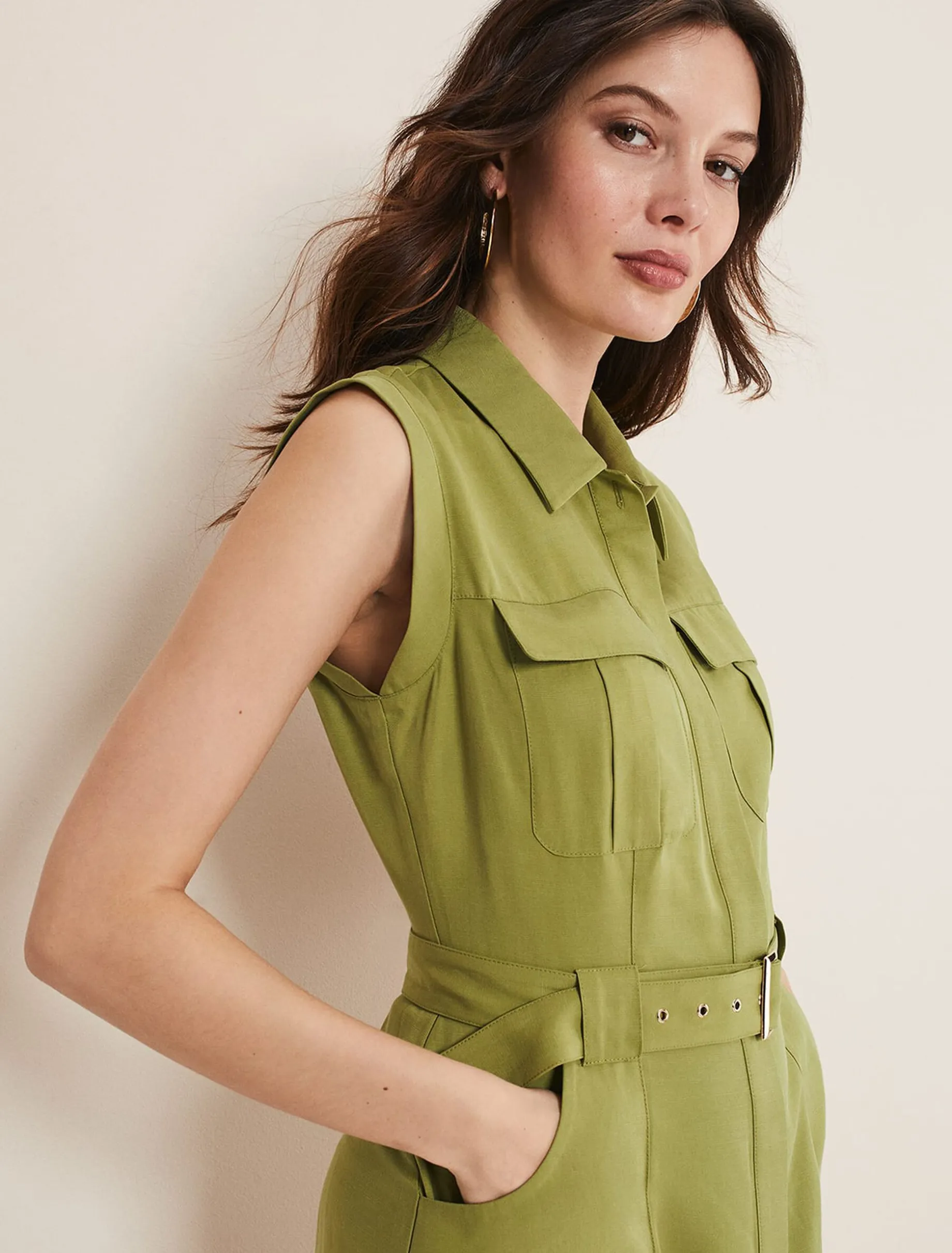 Miruna Utility Shift Dress
