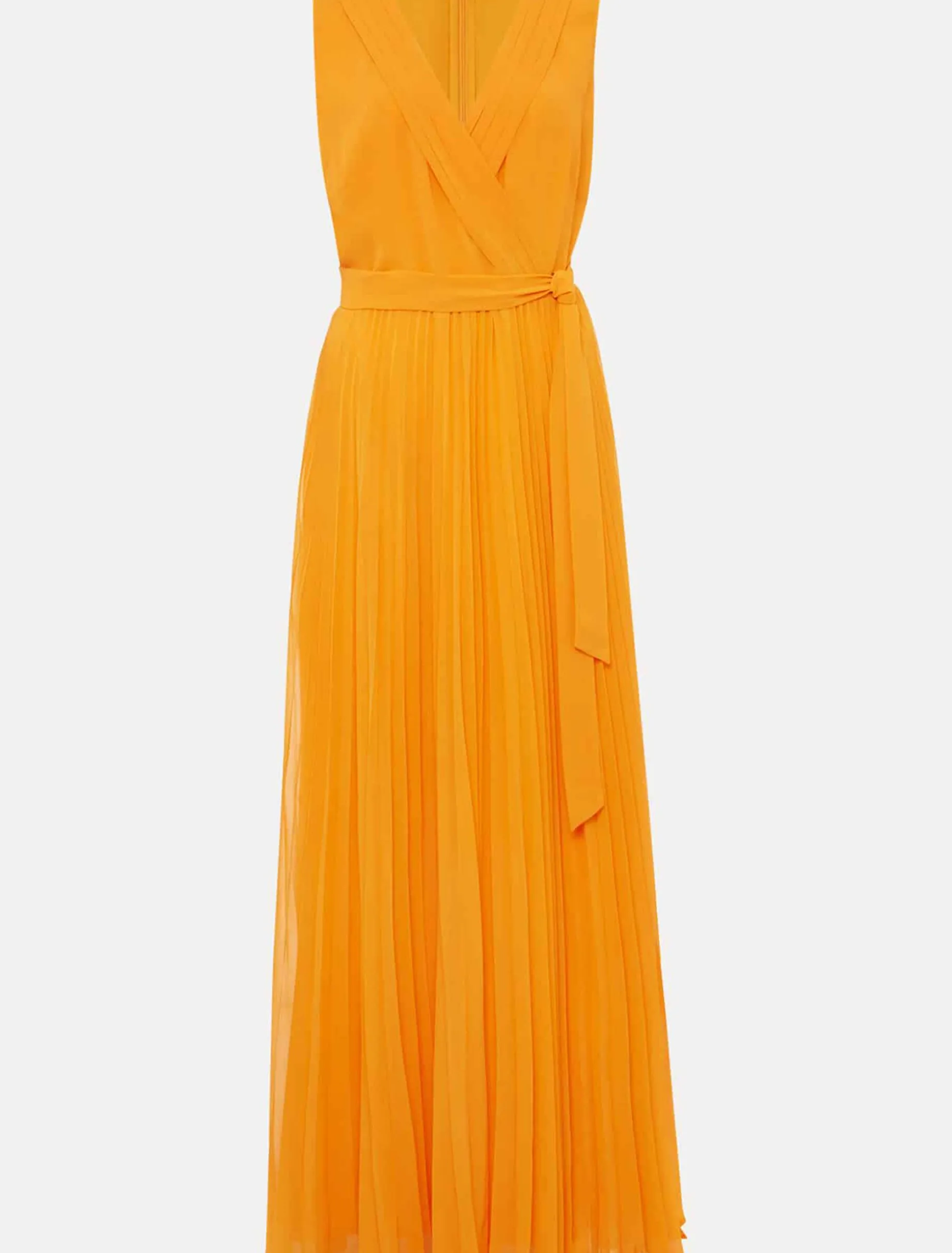 Mollie Pleat Maxi Dress
