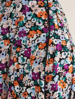 Mona Floral Tiered Skirt