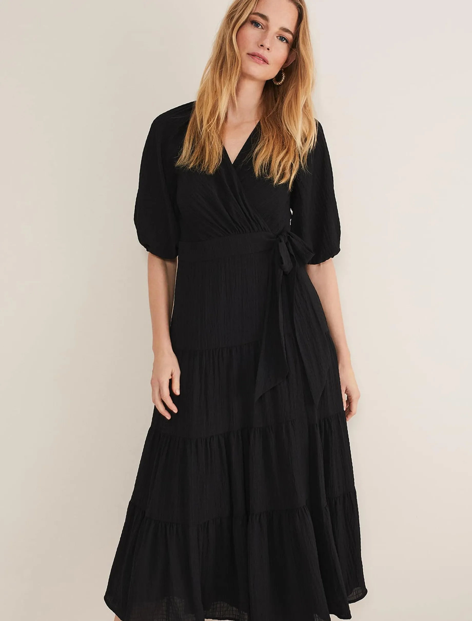 Morven Wrap Midi Dress