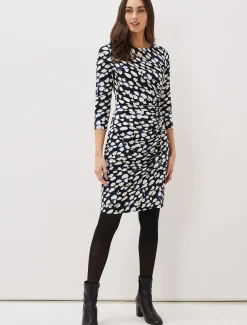 Naava Spot Jersey Dress
