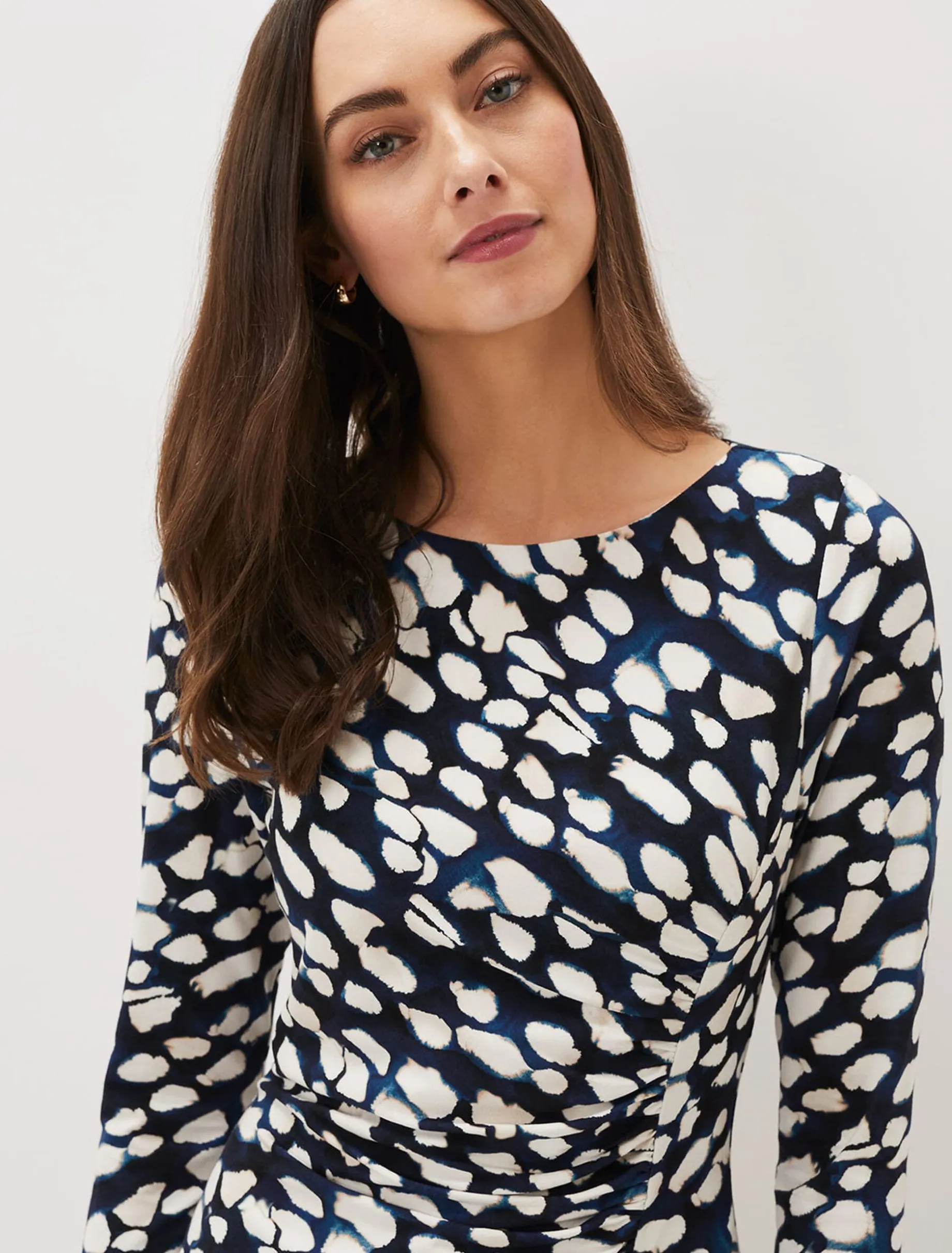 Naava Spot Jersey Dress