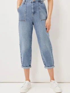 Nadina Paper Bag Waist Jean