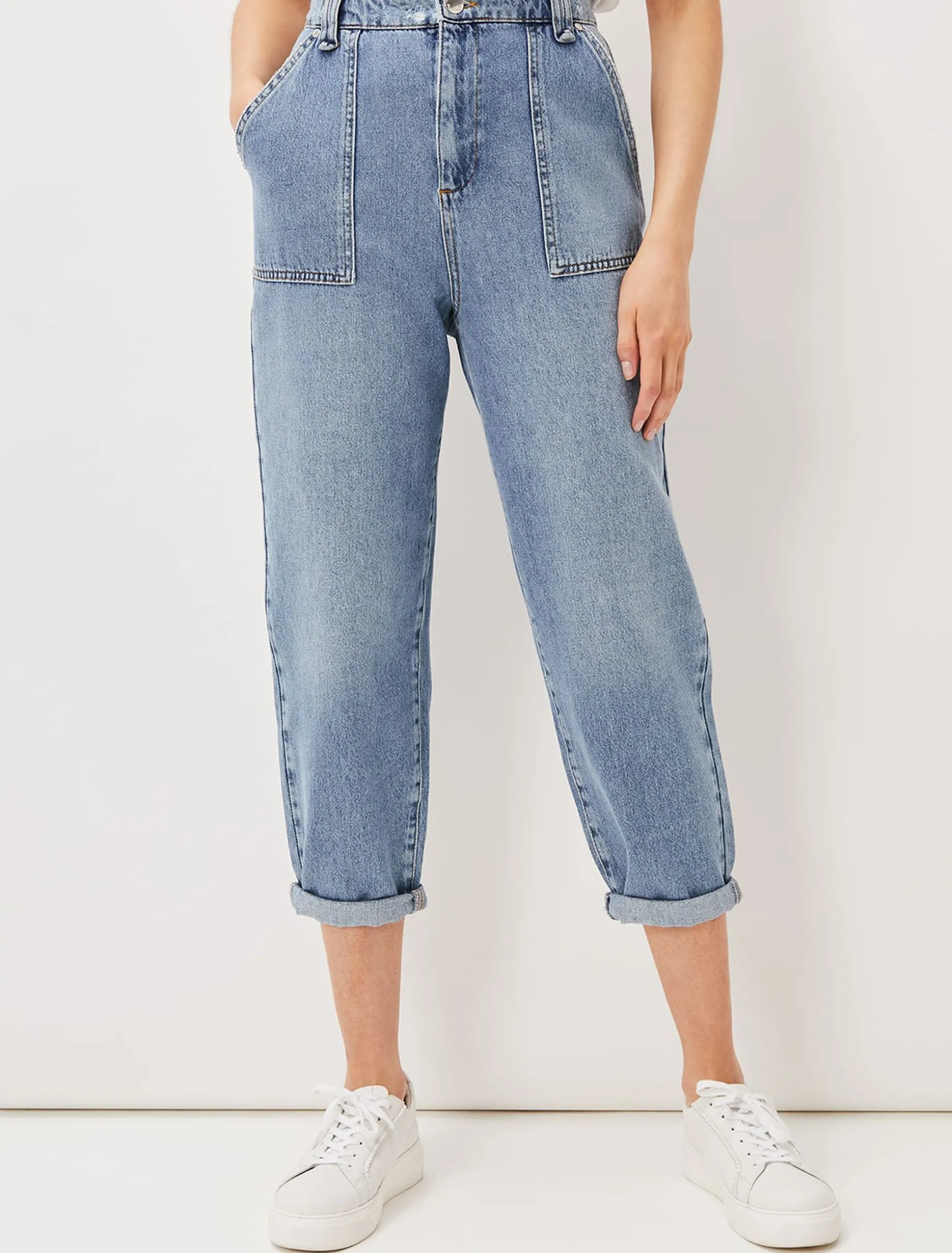 Nadina Paper Bag Waist Jean