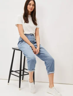 Nadina Paper Bag Waist Jean