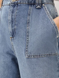 Nadina Paper Bag Waist Jean