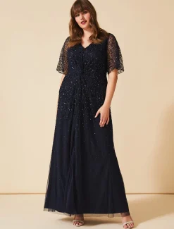 Nancy Sequin Maxi Dress