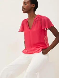 Naya Silk Fitted Blouse