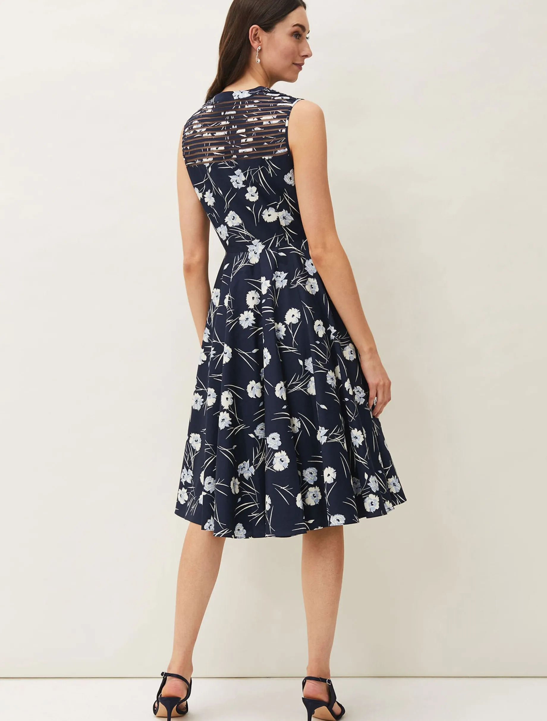 Neha Floral Print Dress