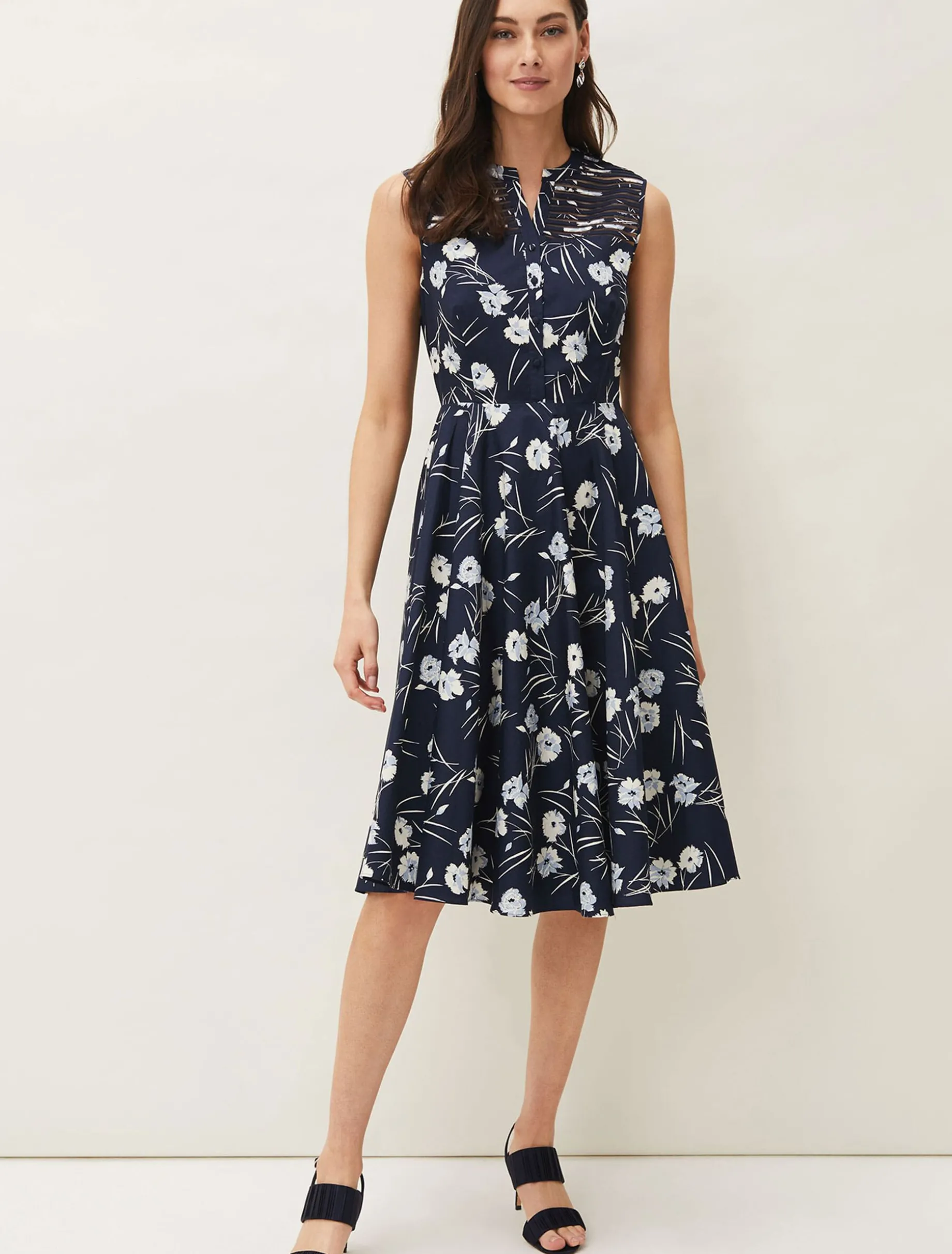 Neha Floral Print Dress