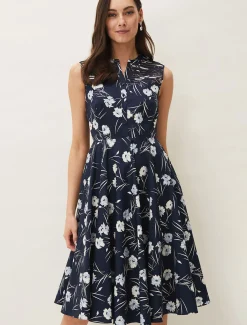Neha Floral Print Dress