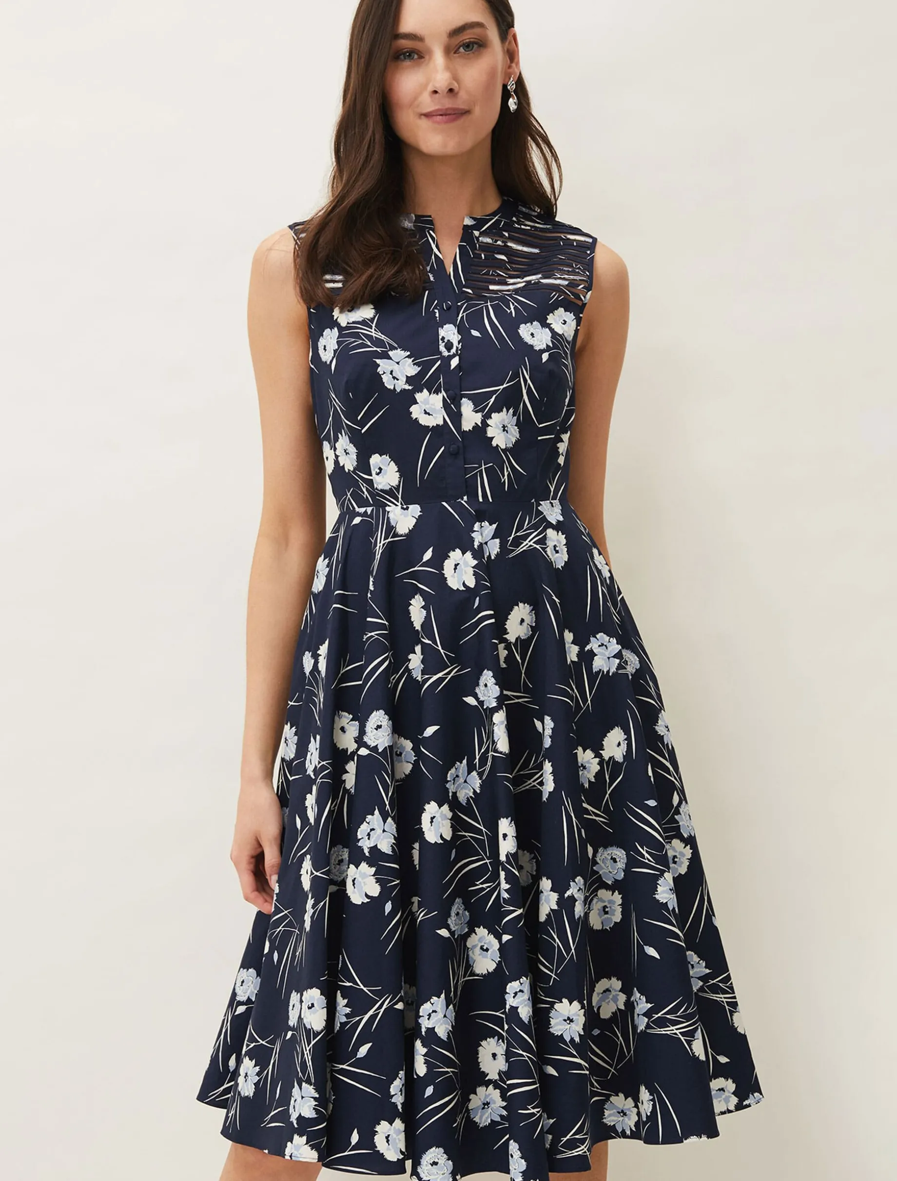 Neha Floral Print Dress