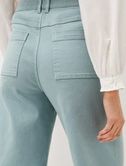 Nell Organic Denim Wide Leg Jean