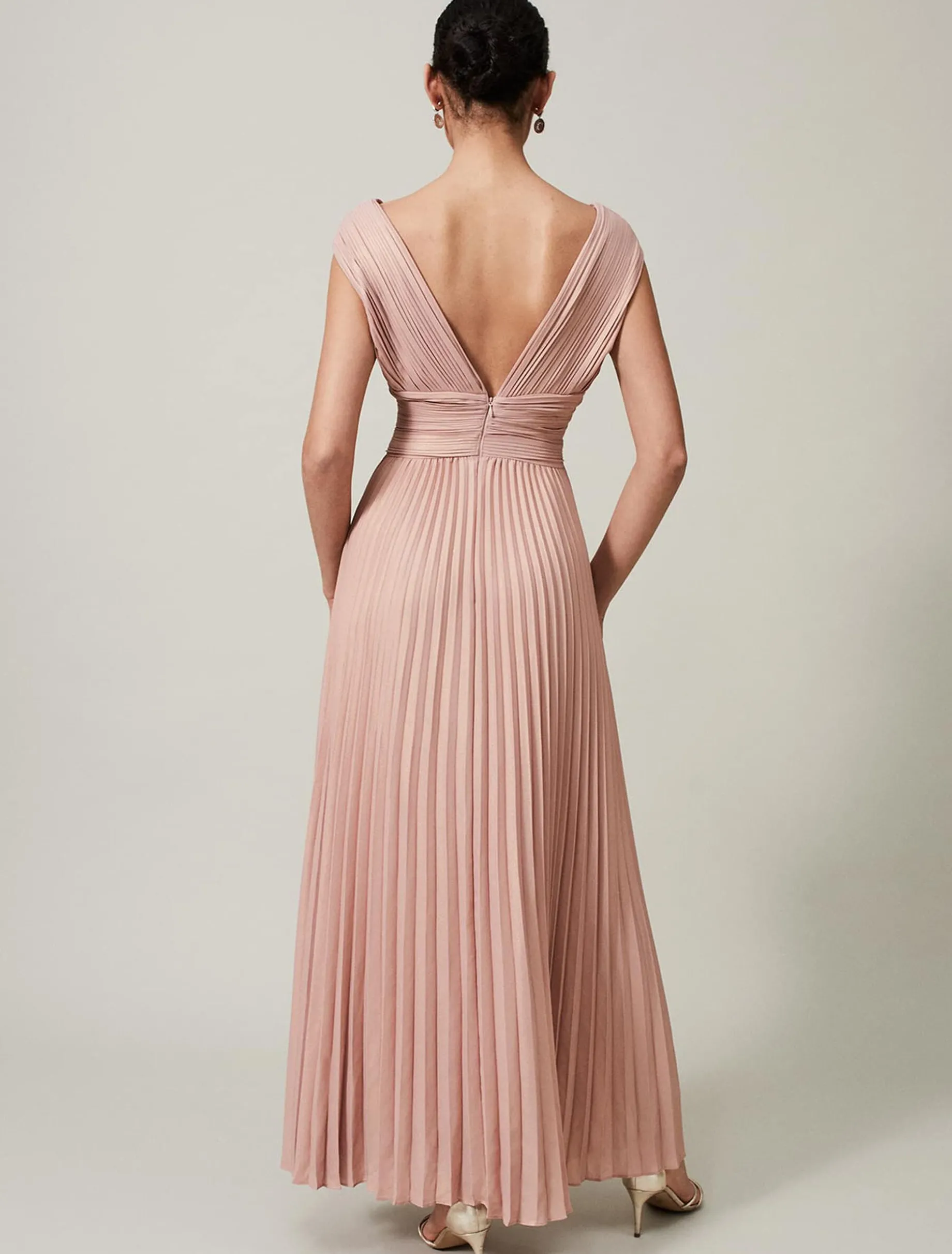 Nelly Pleat Dress