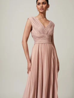 Nelly Pleat Dress