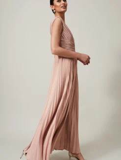 Nelly Pleat Dress