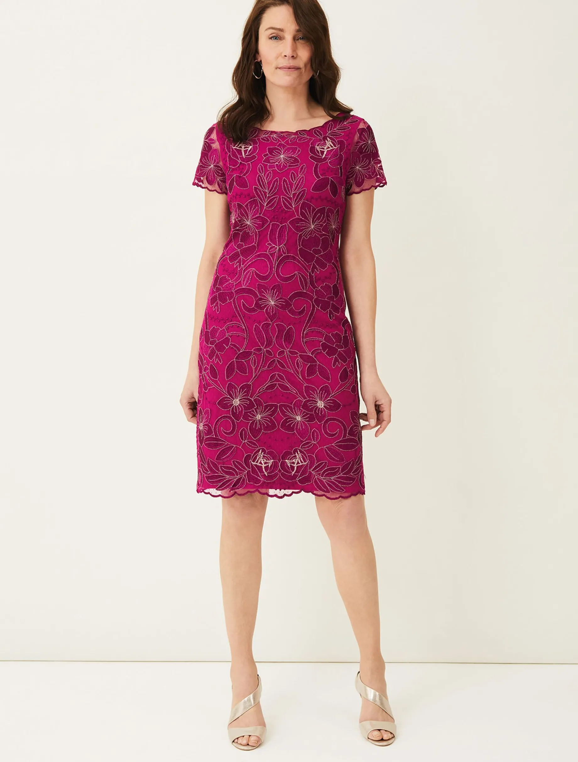 Nessa Embroidered Dress