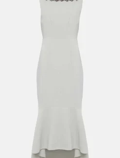 Nia Embellished Scuba Dress