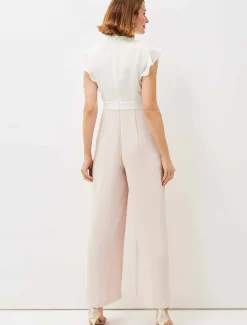 Niamh Lace Bodice Wide Leg Jumpsuit