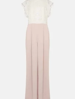 Niamh Lace Bodice Wide Leg Jumpsuit