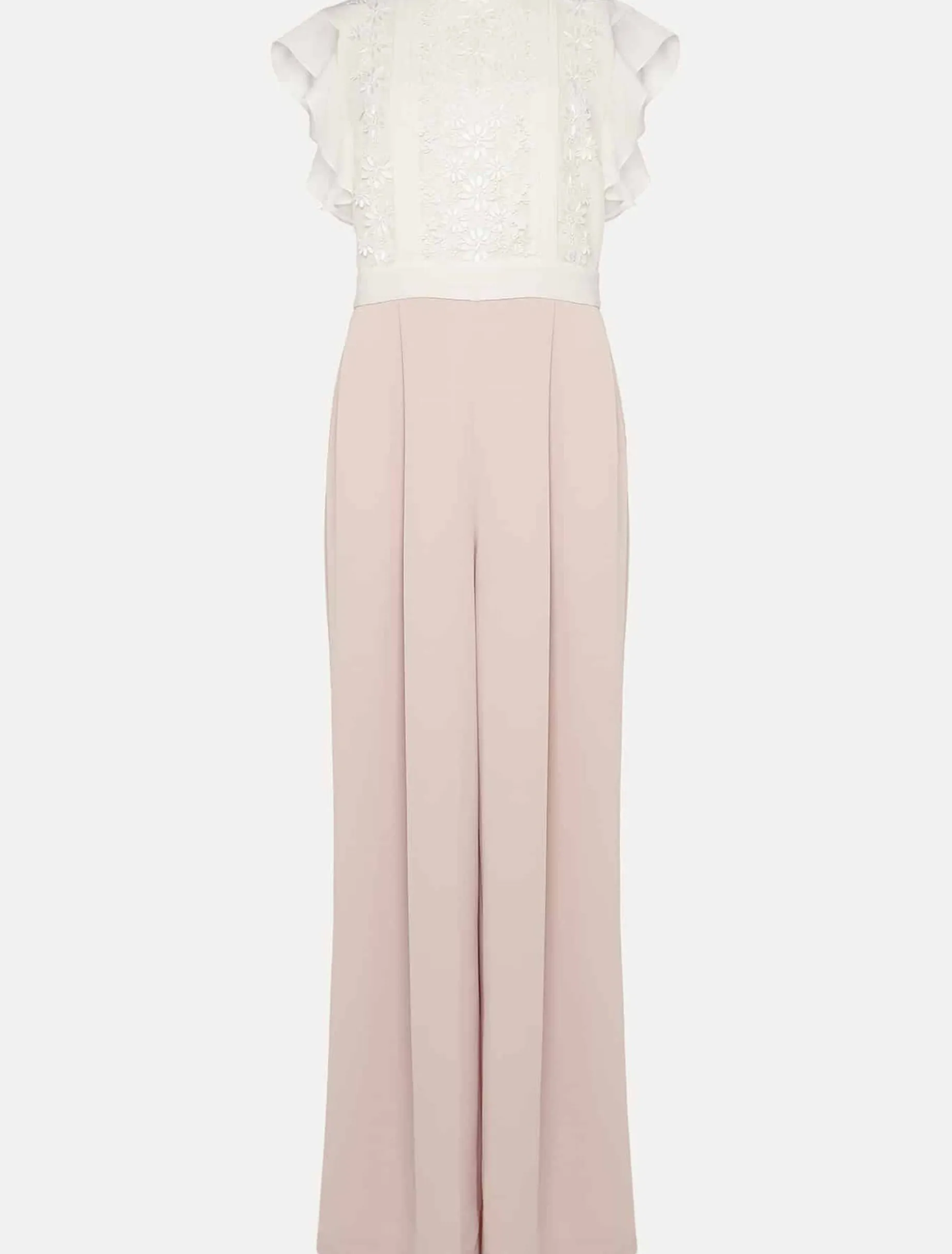 Niamh Lace Bodice Wide Leg Jumpsuit