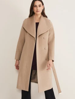 Nicci Wool Belted Coat