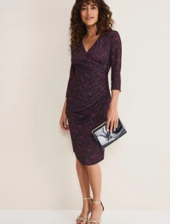 Nieve Leopard Print Dress
