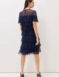 Nika Tiered Shift Dress