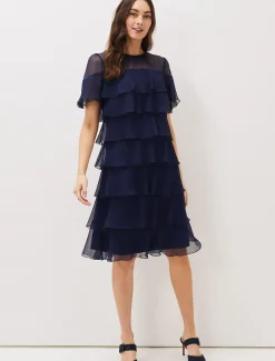 Nika Tiered Shift Dress